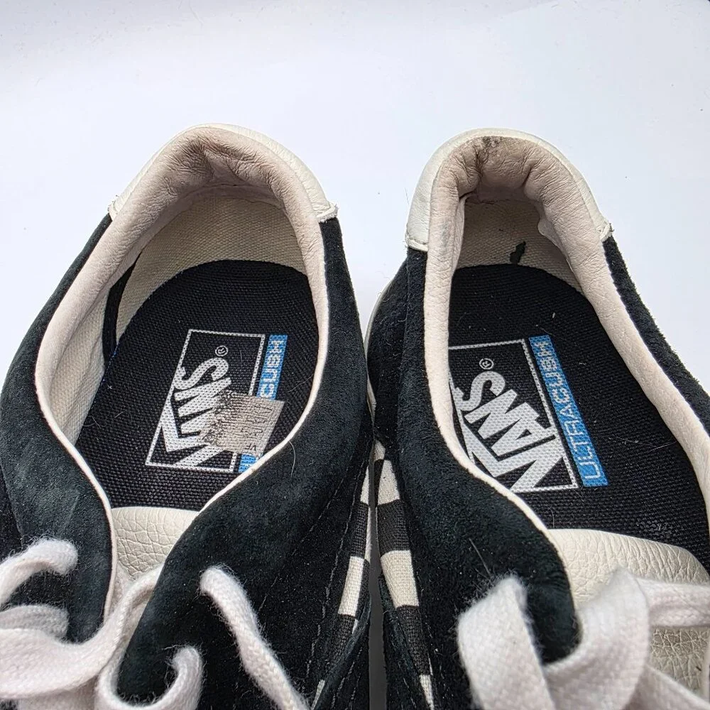 Vans Acer Ni SP Womens Size 8 Black Marshmallow Sneaker Shoes Skateboarding